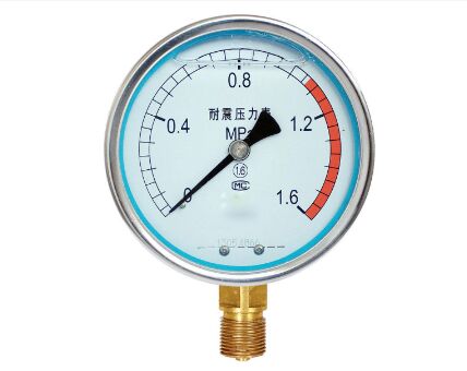 长期使用的耐震压力表要及时检修和换新